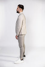 Strechy blazer met broek