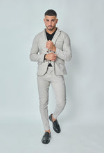 Strechy blazer met broek