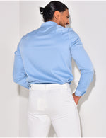 Slim fit overhemd Gudo baby blue